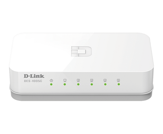 DES - 1005C Switch D - Link 5 - Port 10/100 Mbps Unmanaged Desktop - Pan store