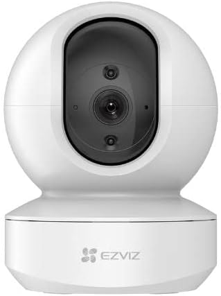 EZVIZ TY1 1080p 2m Hd 360 - Degree WiFi Smart Home Security Camera, Intelligent Surveillance Camera with Night Vision, Smart Tracking, Two - way Audio, White. - Pan store